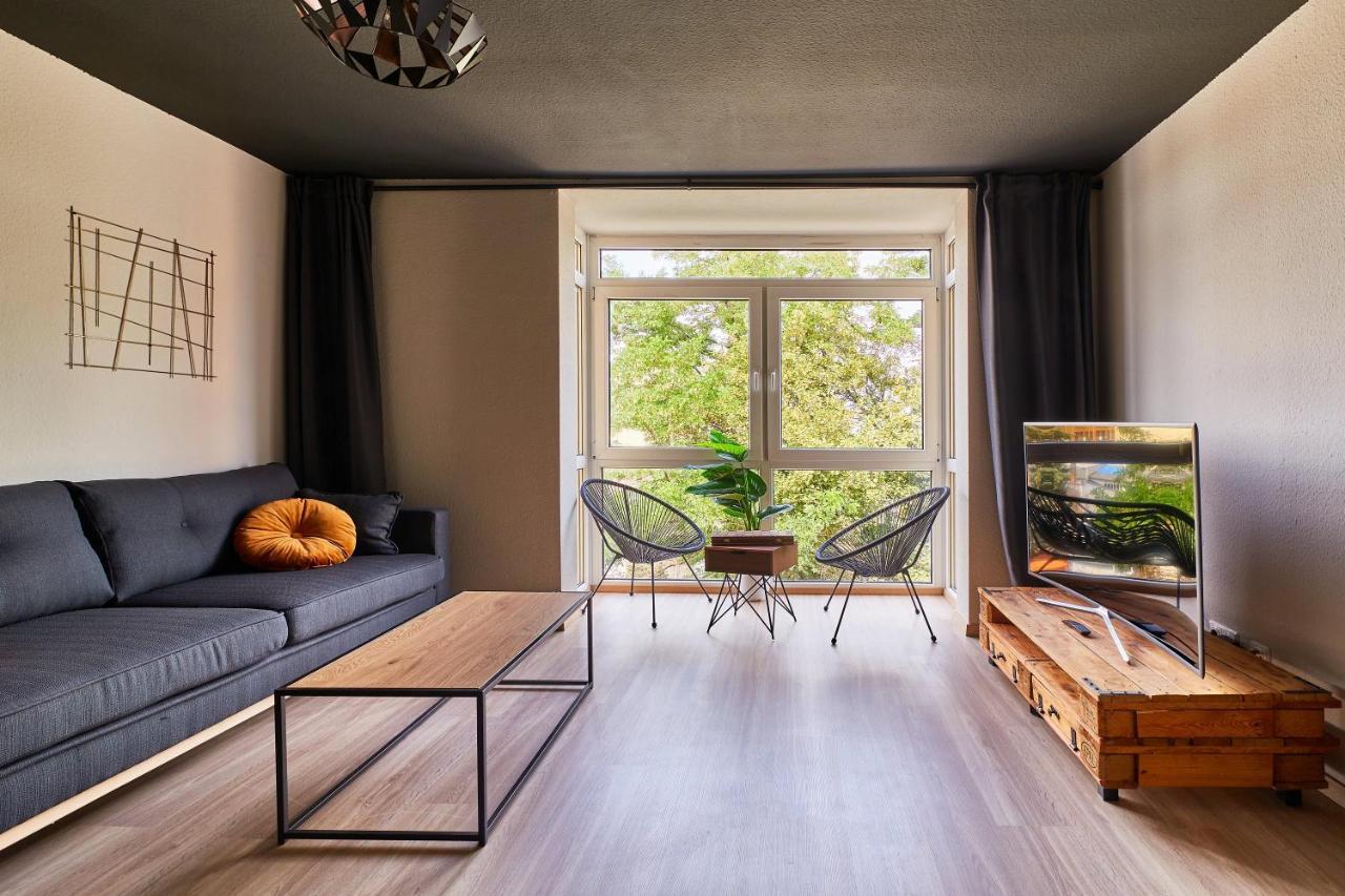 Spaciousliving Design Apartment - Central - Box Spring Bed - Exhibition Dresden Exterior photo