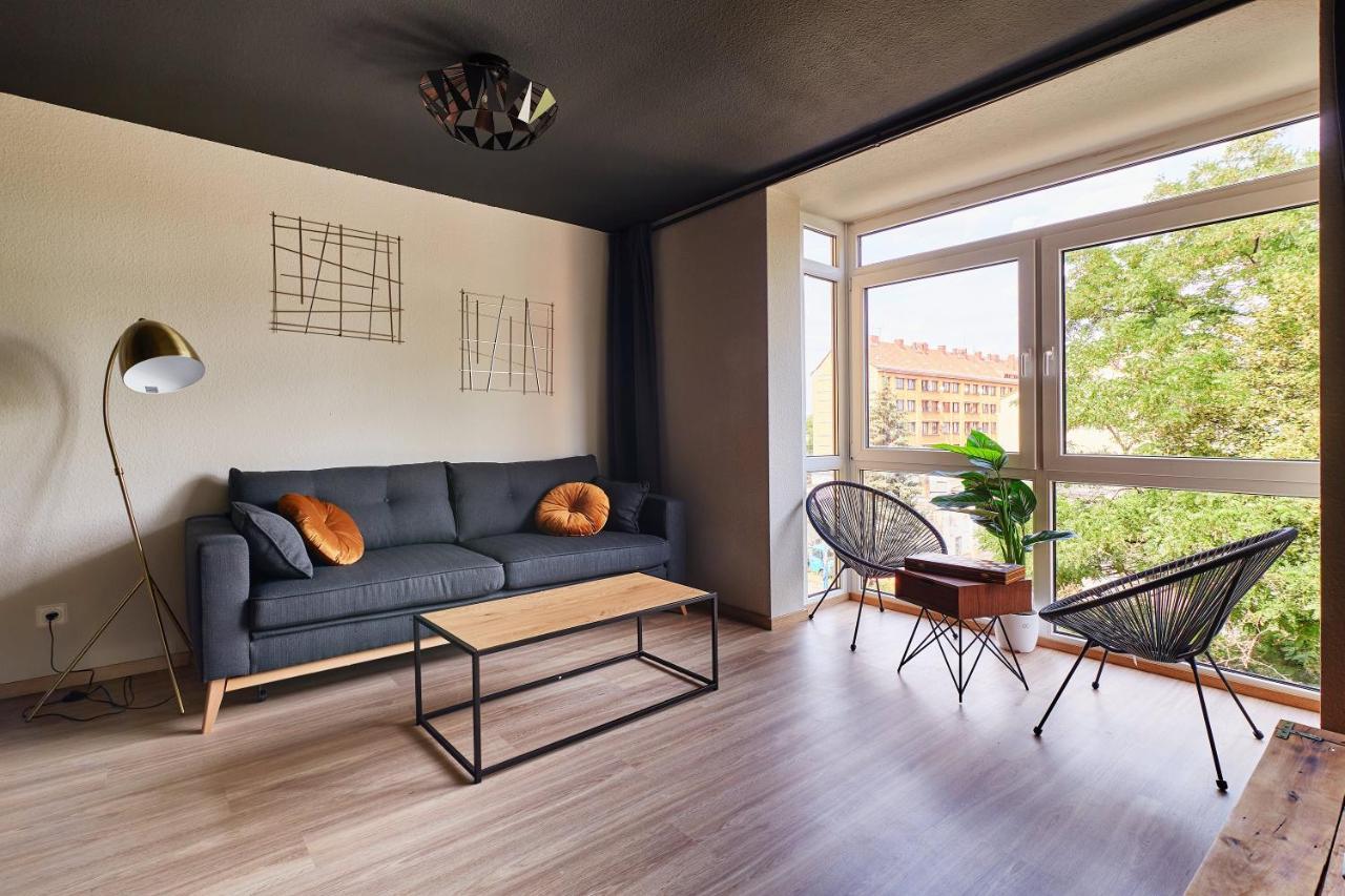 Spaciousliving Design Apartment - Central - Box Spring Bed - Exhibition Dresden Exterior photo